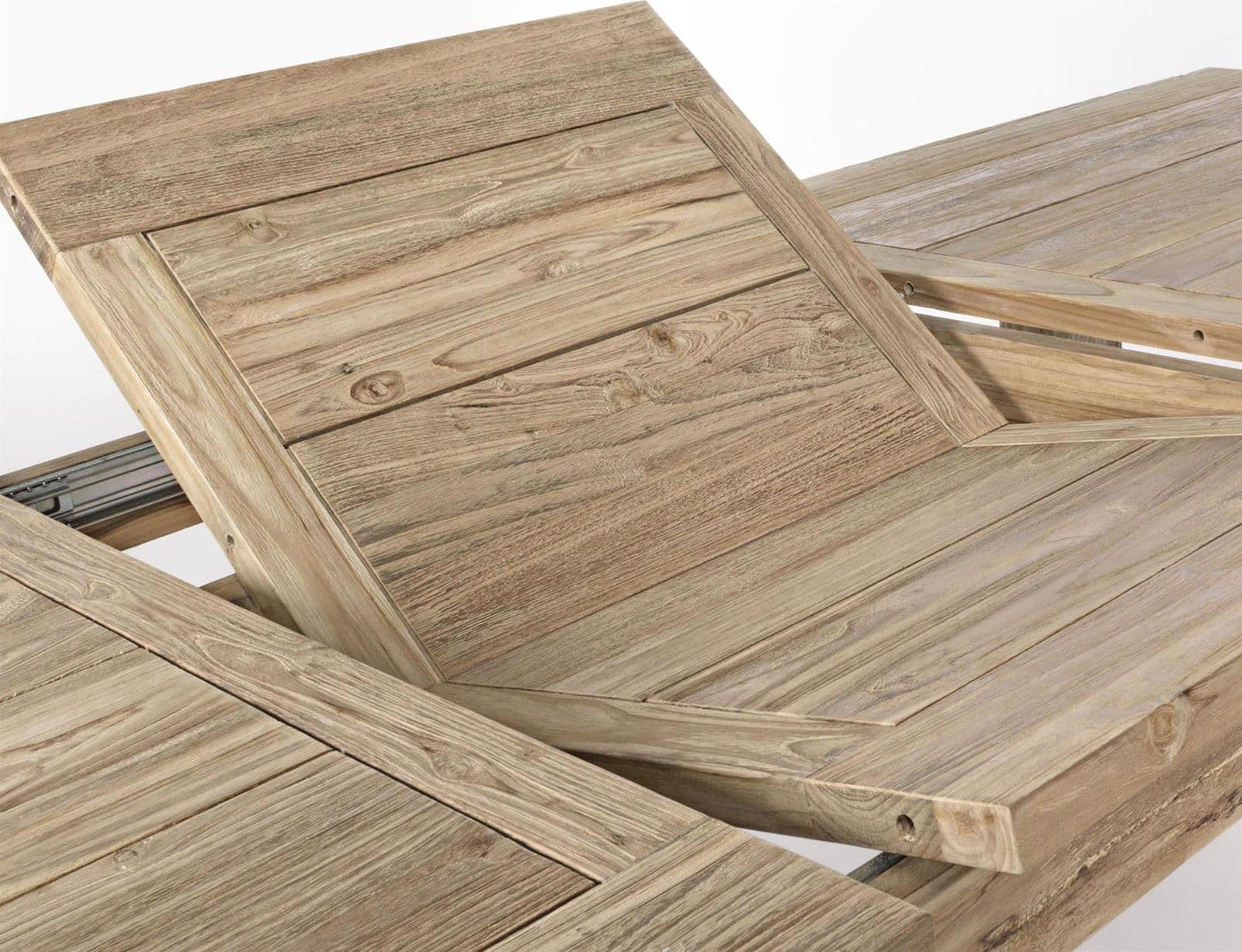 Tavolo allungabile "Montevideo" in legno di Teak Riciclato da giardino 200/260x100 cm Giardino e giardinaggio/Arredamento da giardino e accessori/Tavoli e tavolini/Tavoli standard Decor Space - Altamura, Commerciovirtuoso.it
