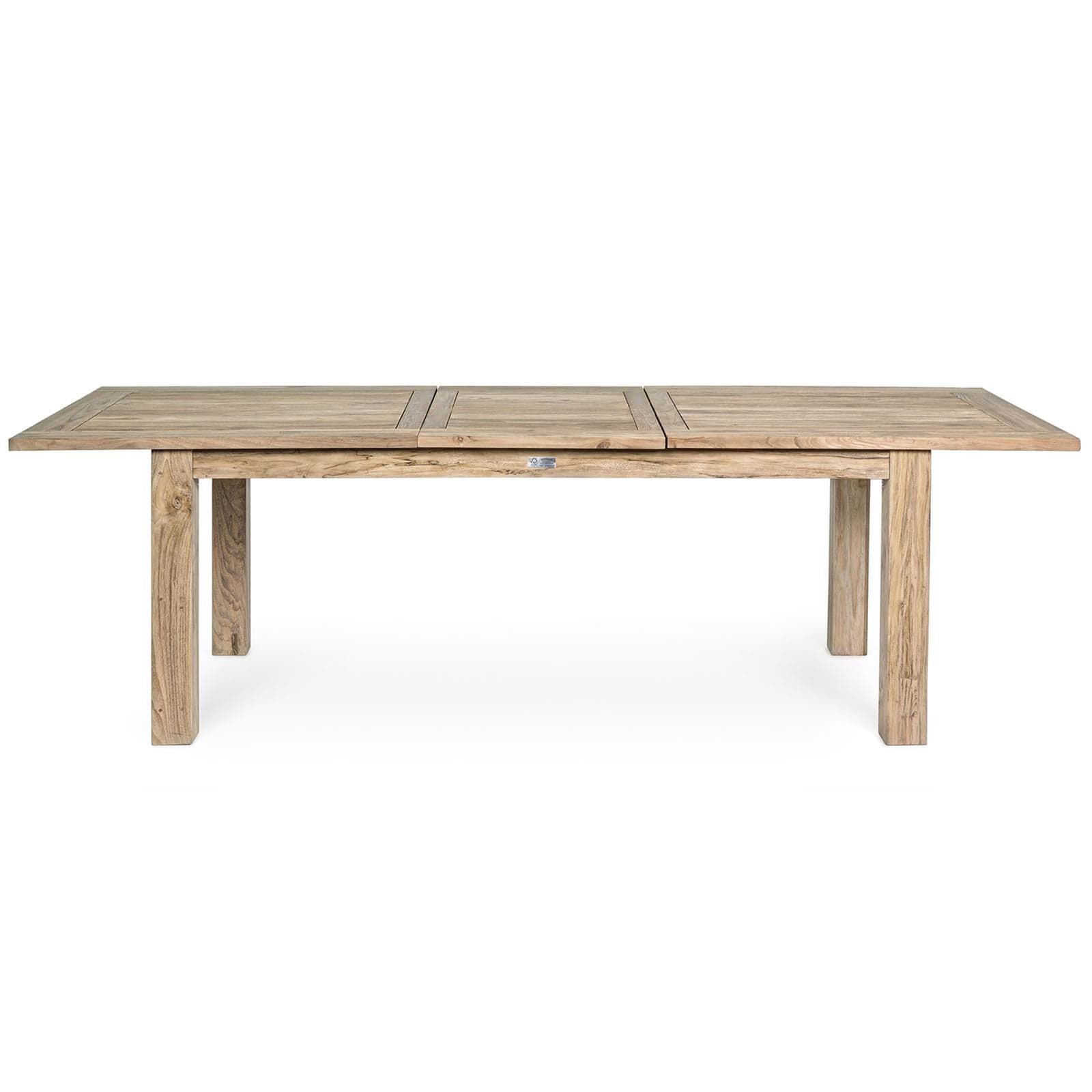 Tavolo allungabile "Montevideo" in legno di Teak Riciclato da giardino 200/260x100 cm Giardino e giardinaggio/Arredamento da giardino e accessori/Tavoli e tavolini/Tavoli standard Decor Space - Altamura, Commerciovirtuoso.it