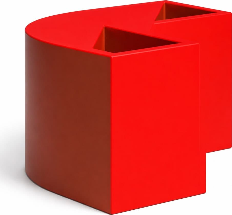 Vaso angolare FlowerPot Bright con led decorazione "Made in Italy" per esterno in Fioriere Decor Space - Altamura, commercioVirtuoso.it