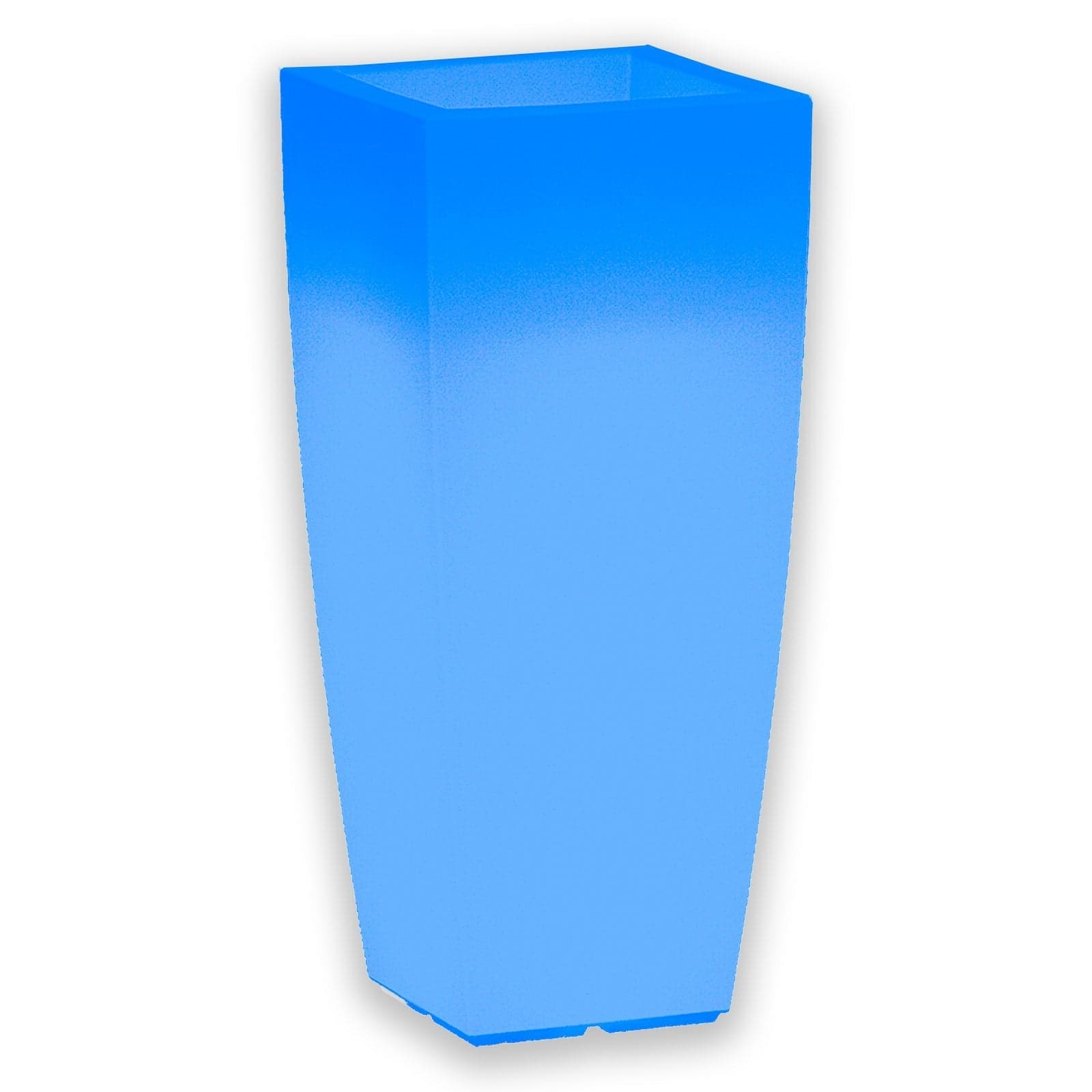 Vaso luminoso Stilo Square Bright decorazione con led per esterno "Made in Italy" in Fioriere Decor Space - Altamura, commercioVirtuoso.it