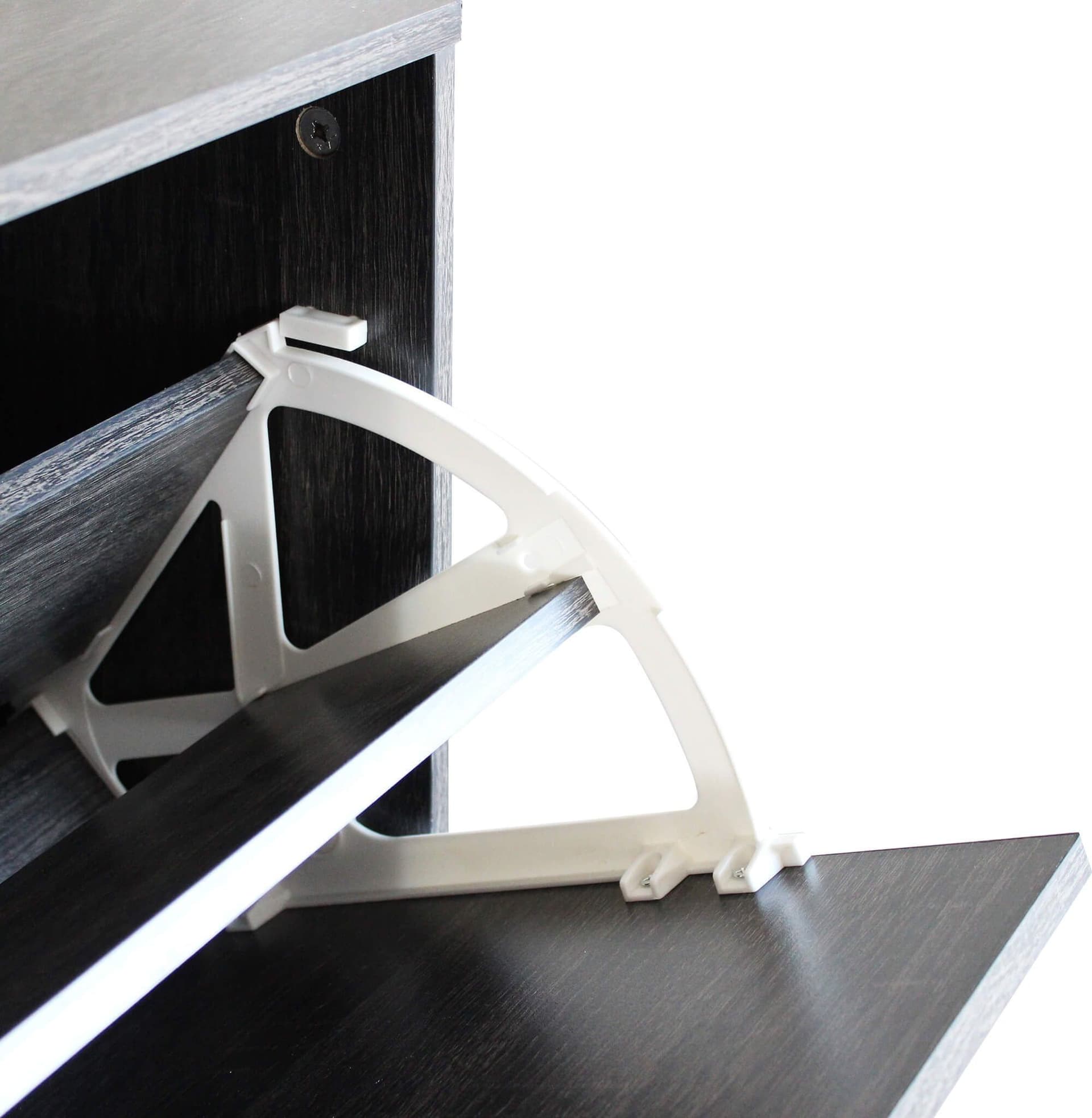 Scarpiera doppia profondità "Moderna" in legno, soluzione porta scarpe salva-spazio per la casa in Scarpiere Decor Space - Altamura, commercioVirtuoso.it