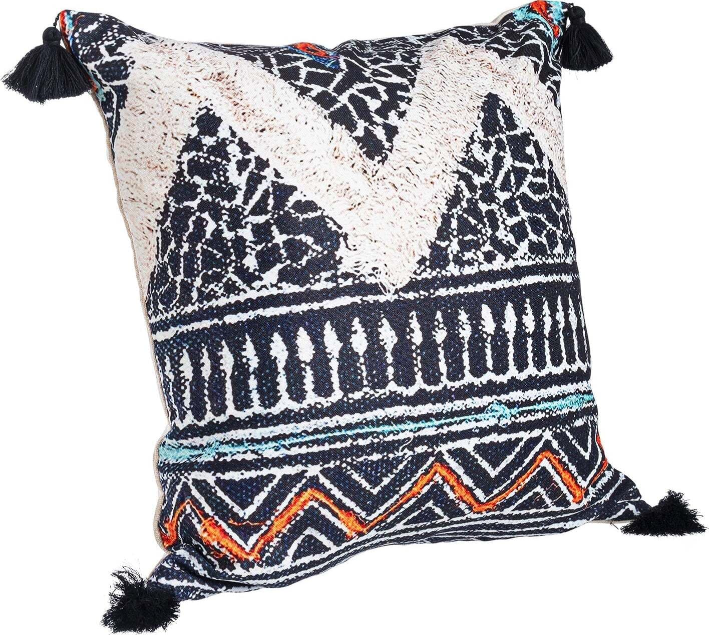 Cuscino imbottito ''Dakota'' per divano in velluto sfoderabile 45 x 45 cm per interno