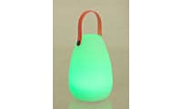 Lampada a led party cil in silicone per uso interno ed esterno Ø 12 a - h 20 cm in Lanterne Decor Space - Altamura, commercioVirtuoso.it