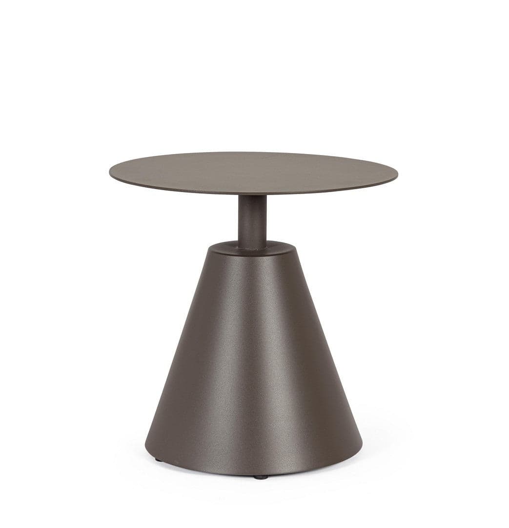 Tavolino da caffe "Aloha" per lettino da esterno e giardino Ø 50 cm in alluminio in Tavoli standard Decor Space - Altamura, commercioVirtuoso.it