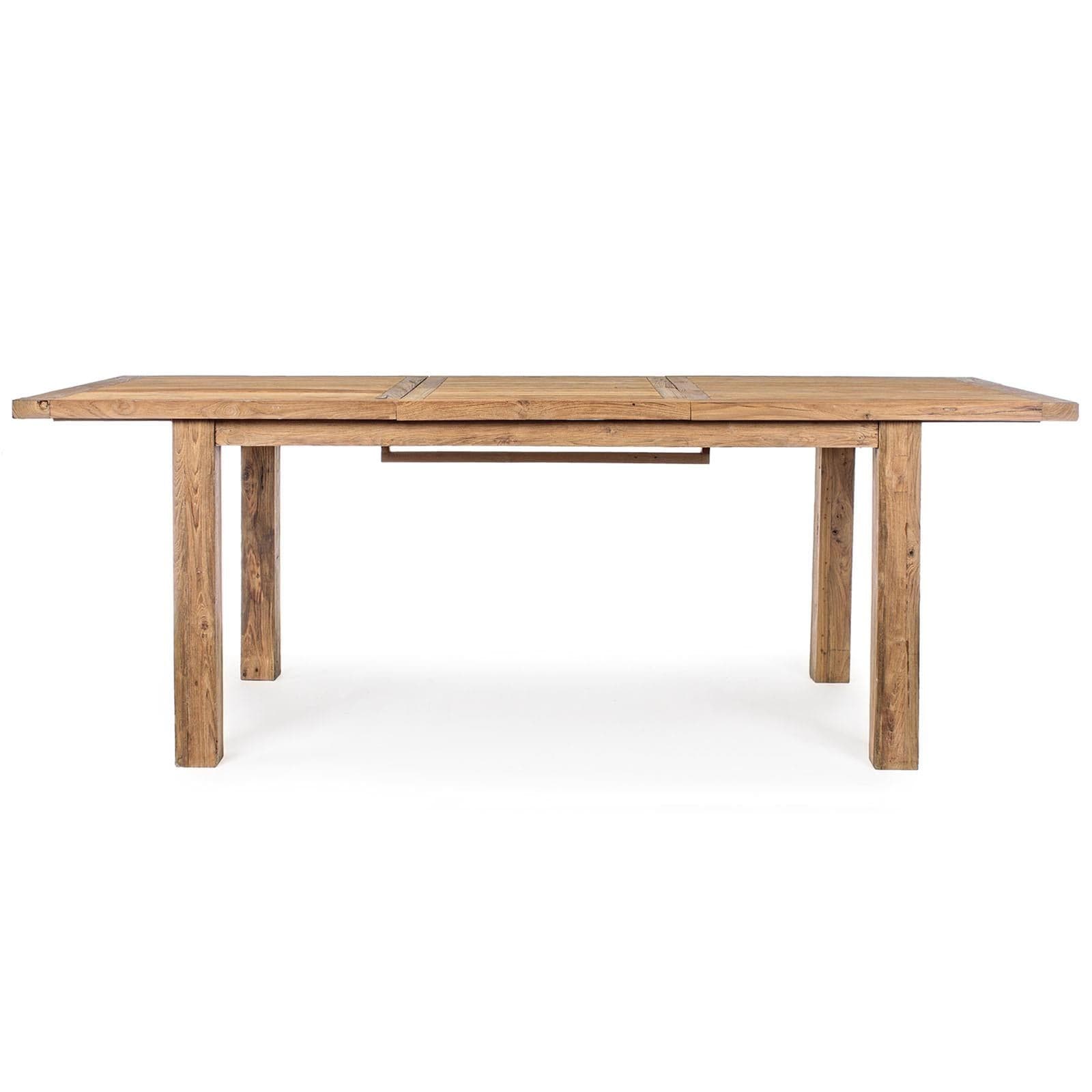 Tavolo allungabile "Bounty" in legno di Teak Riciclato da giardino 160/220 x 95 cm in Tavoli standard Decor Space - Altamura, commercioVirtuoso.it