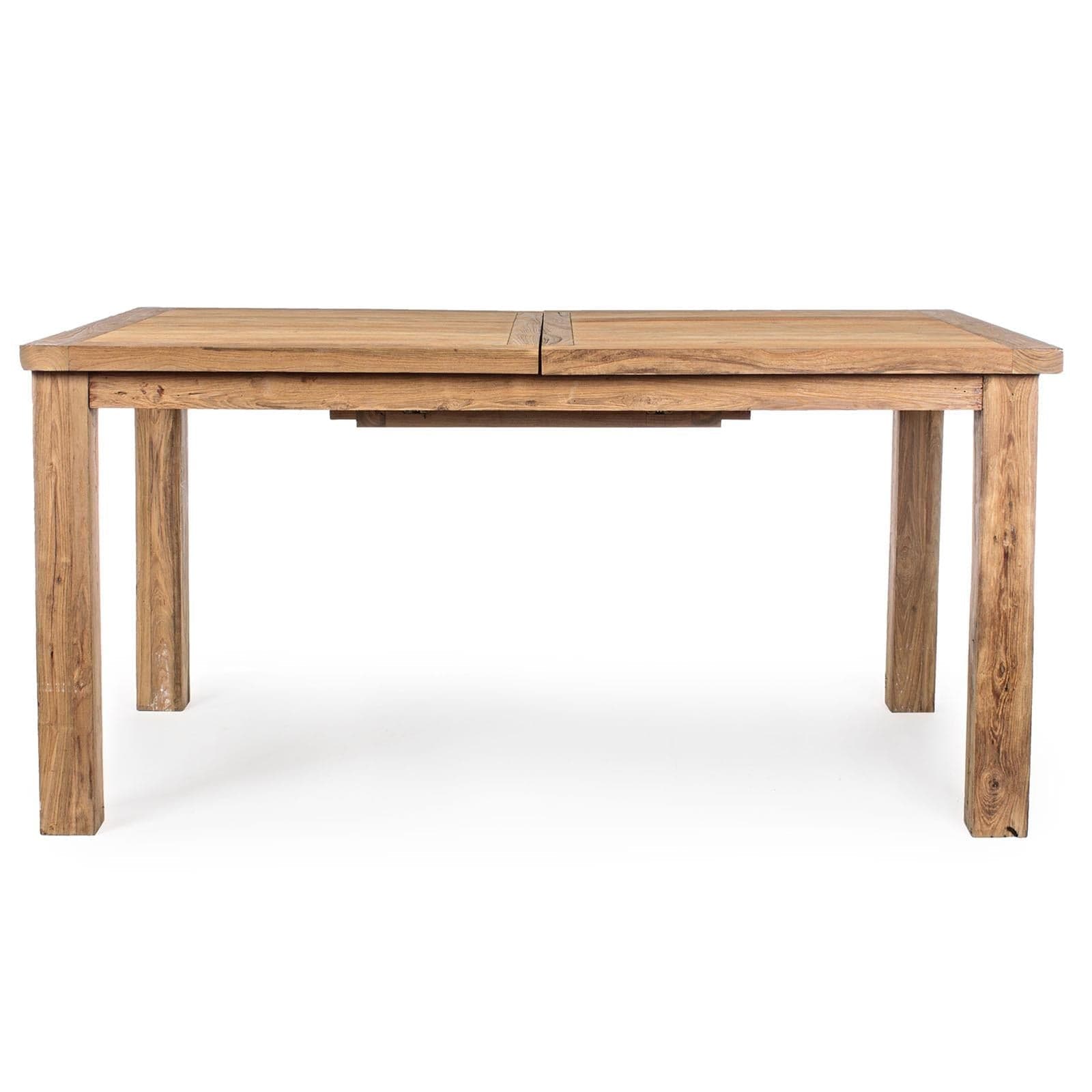 Tavolo allungabile "Bounty" in legno di Teak Riciclato da giardino 160/220 x 95 cm in Tavoli standard Decor Space - Altamura, commercioVirtuoso.it