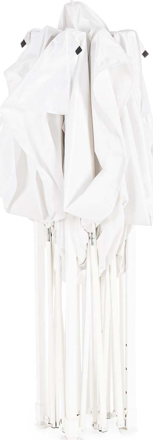 Gazebo Bianco 3x4,5 Apertura Pieghevole a Fisarmonica per Campeggio, Sagre Ed Eventi Giardino e giardinaggio/Arredamento da giardino e accessori/Ombrelloni tende e tettucci parasole/Gazebo Decor Space - Altamura, Commerciovirtuoso.it