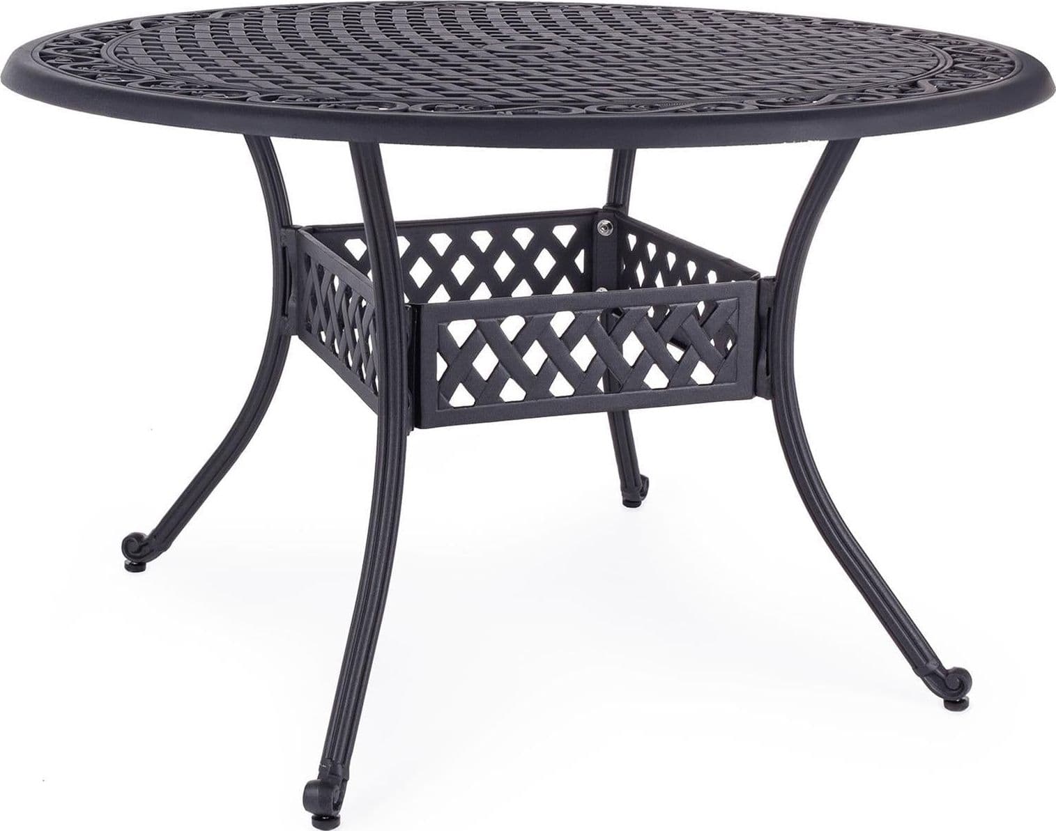 Tavolo Tondo "ivrea" in Alluminio Da Esterno per Giardino E Veranda Ø 120 Cm Giardino e giardinaggio/Arredamento da giardino e accessori/Tavoli e tavolini/Tavoli standard Decor Space - Altamura, Commerciovirtuoso.it