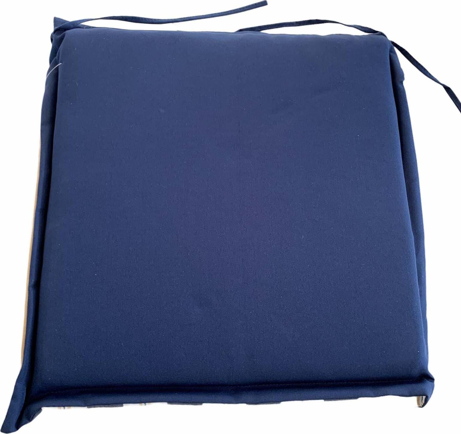 Cuscino imbottito in tessuto idrorepellente per sedie da esterno e giardino Giardino e giardinaggio/Arredamento da giardino e accessori/Cuscini/Cuscini per sedie da giardino Decor Space - Altamura, Commerciovirtuoso.it