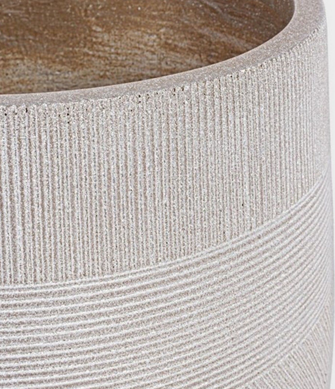 Set 2 vasi "Rigo Romb" da esterno per piante e fiori in fibra di vetro in Vasi tradizionali Decor Space - Altamura, commercioVirtuoso.it