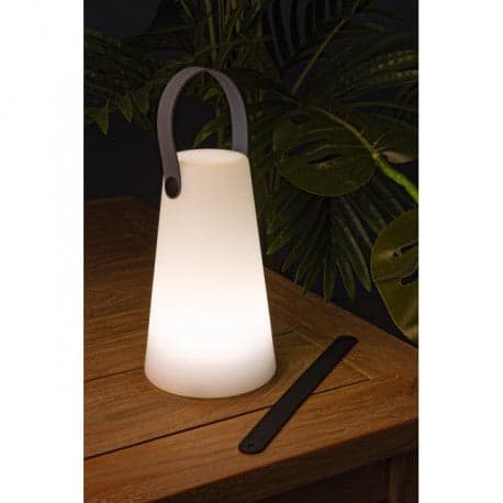 Lampada a led party cil in acciaio per uso interno ed esterno Ø 12 a - h 20 cm in Lampade da tavolo e abat-jour Decor Space - Altamura, commercioVirtuoso.it