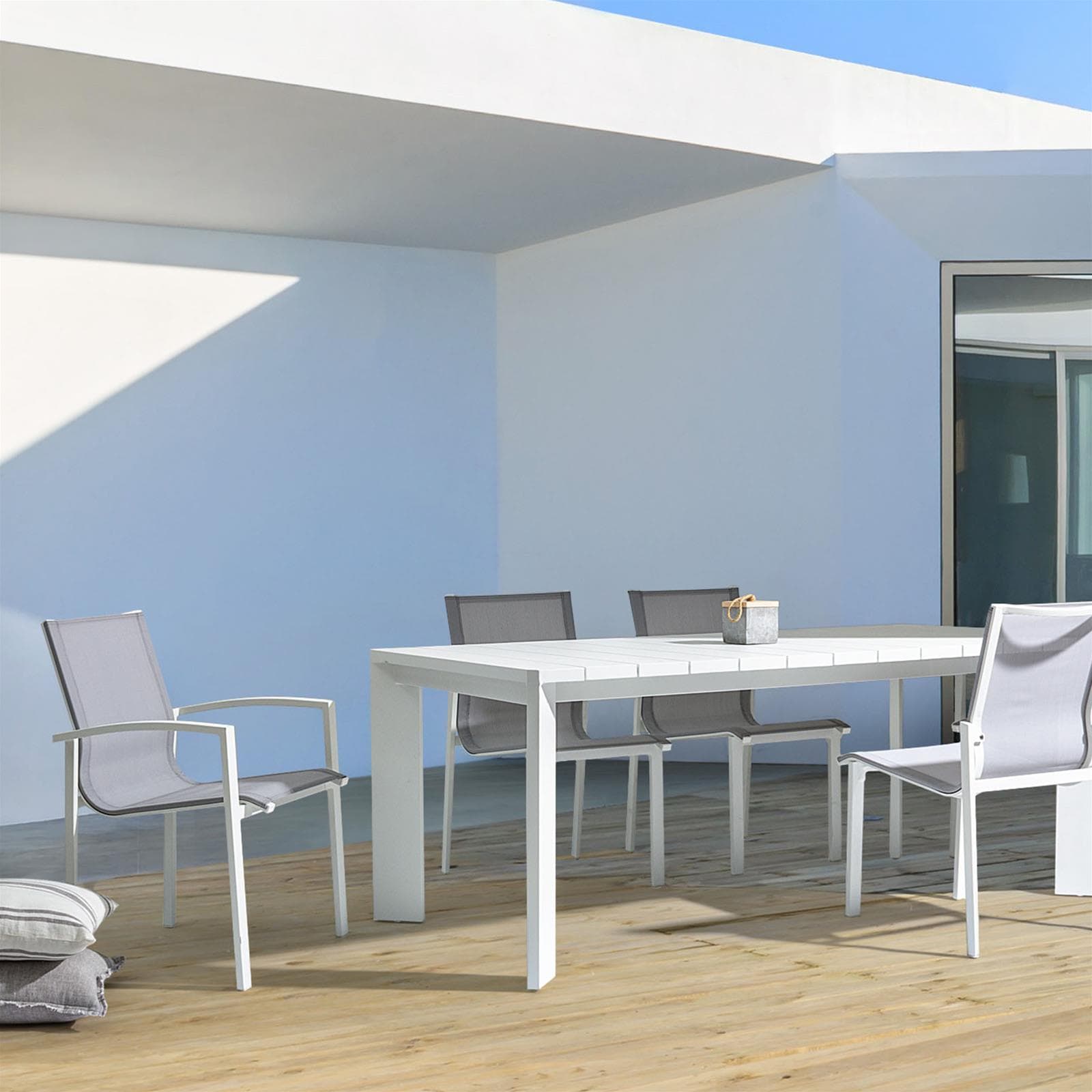 Poltrona "atlantic" in Alluminio Con Tessuto Anti Macchia Ideale per Giardino Confezione Da 2 Pezzi Giardino e giardinaggio/Arredamento da giardino e accessori/Poltrone Decor Space - Altamura, Commerciovirtuoso.it