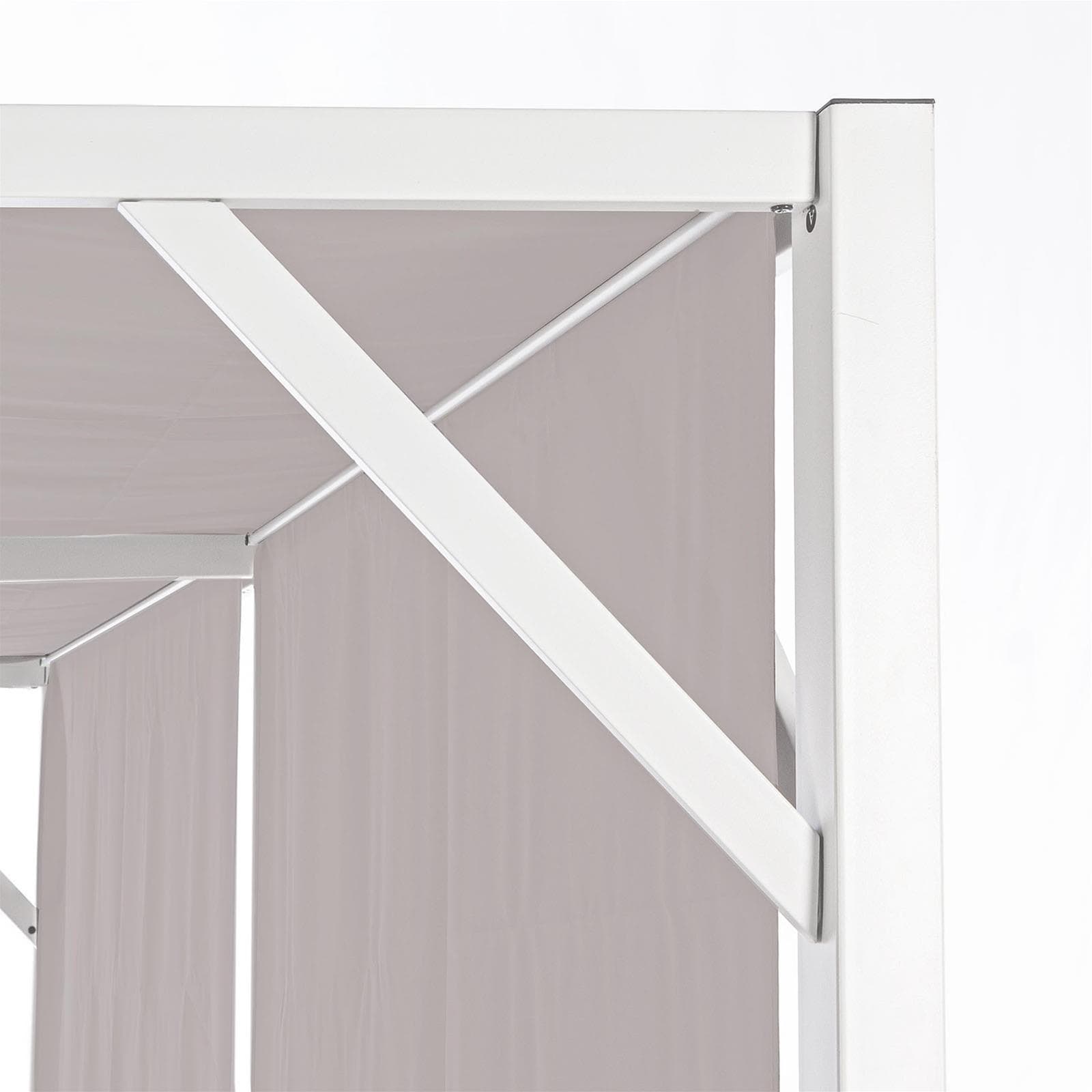 Telo di ricambio per gazebo "Cipro" 3 x 3 mt copertura in poliestere pergolato moderno in Gazebo Decor Space - Altamura, commercioVirtuoso.it