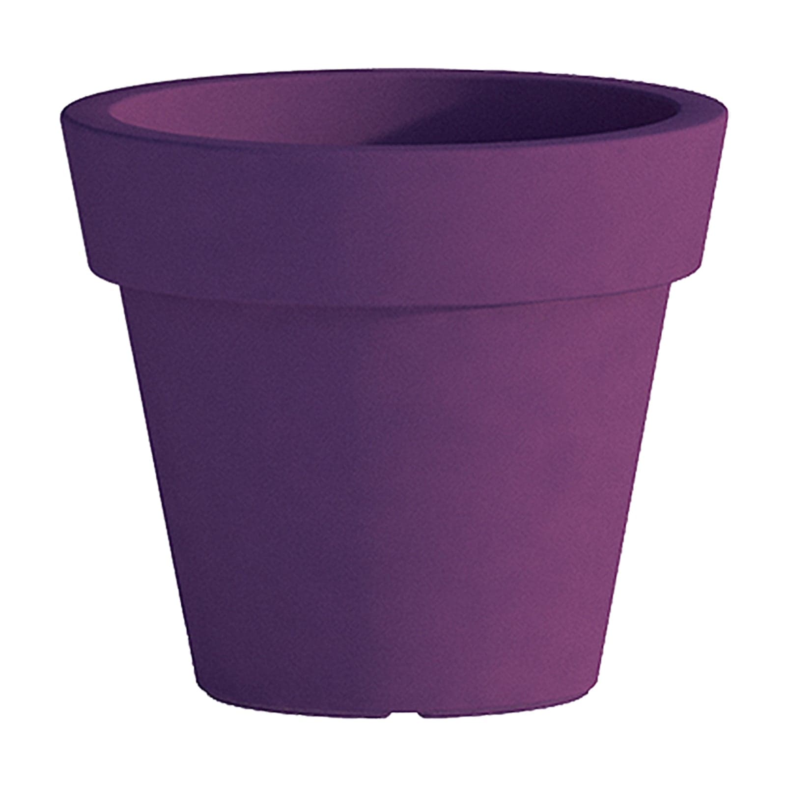 Vaso Cromia Gemma per piante decorazione tinta unita in resina "Made in Italy" - 38