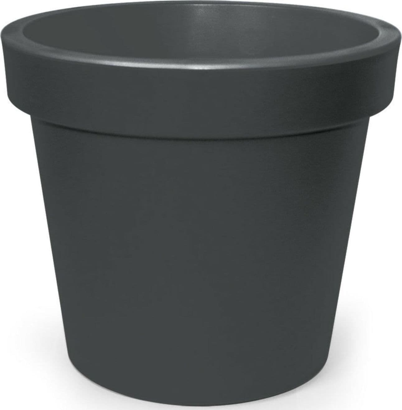 Vaso Cromia Gemma per piante decorazione tinta unita in resina "Made in Italy" - 24