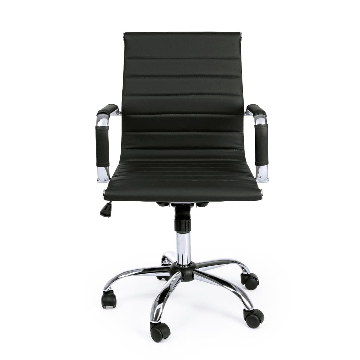 Sedia Da Ufficio Ergonomica "praga" Con Ruote, Poltrona Presidenziale per Scrivania Casa e cucina/Arredamento/Studio/Sedie e Sgabelli/Sedie da scrivania Decor Space - Altamura, Commerciovirtuoso.it