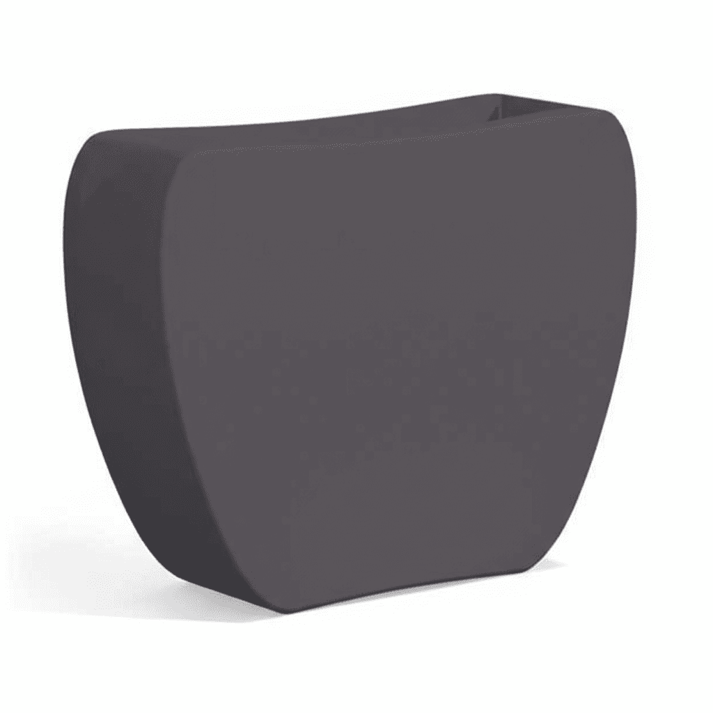 Vaso Cromia Heart per piante decorazione tinta unita in resina "Made in Italy" - 13