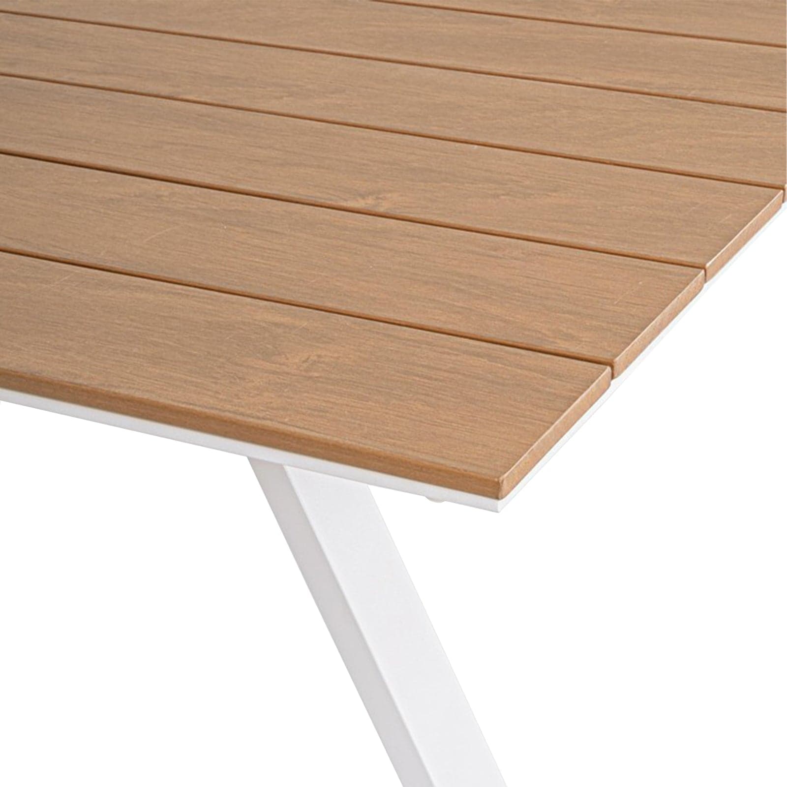 Tavolo "Elias" in alluminio e polywood da esterno per giardino 200 cm Giardino e giardinaggio/Arredamento da giardino e accessori/Tavoli e tavolini/Tavoli standard Decor Space - Altamura, Commerciovirtuoso.it