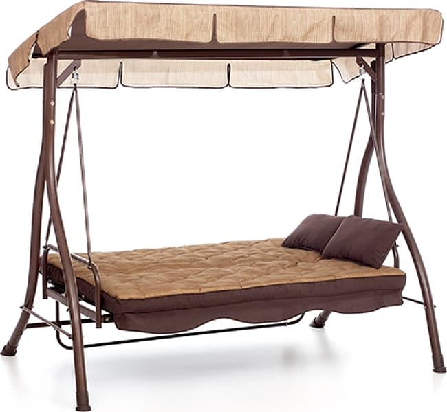 Cuscino di ricambio 3 posti per dondolo "Zanzibar" con cuscini laterali Giardino e giardinaggio/Arredamento da giardino e accessori/Cuscini/Cuscini per divani Decor Space - Altamura, Commerciovirtuoso.it