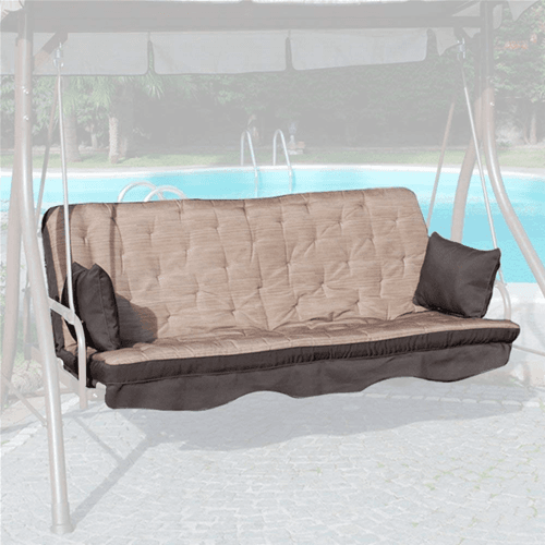 Cuscino di ricambio 3 posti per dondolo "Zanzibar" con cuscini laterali in Cuscini per divani Decor Space - Altamura, commercioVirtuoso.it