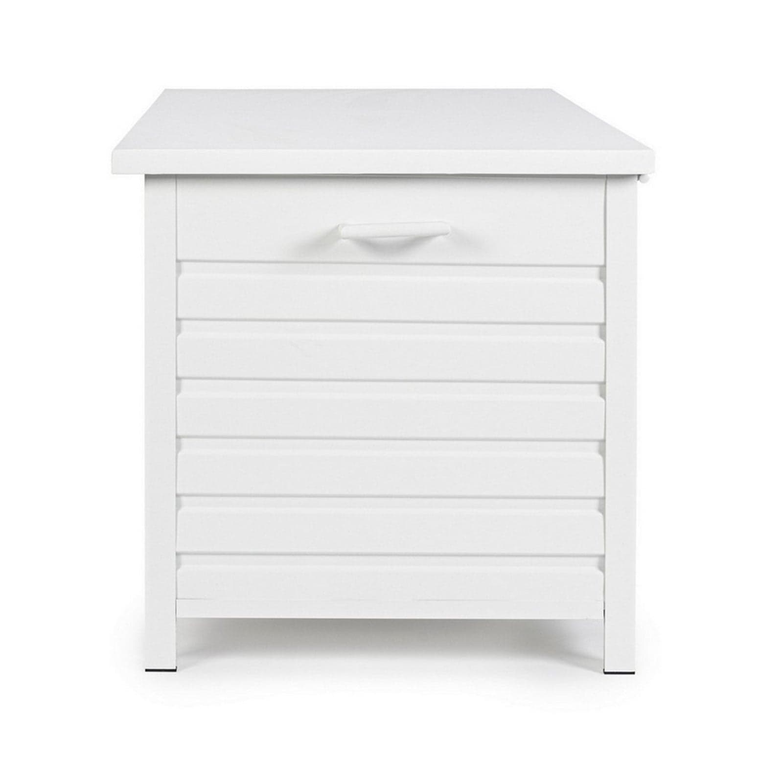 Baule cassapanca "Atlantic" porta cuscini in alluminio da esterno con ruote in Bauli e contenitori Decor Space - Altamura, commercioVirtuoso.it