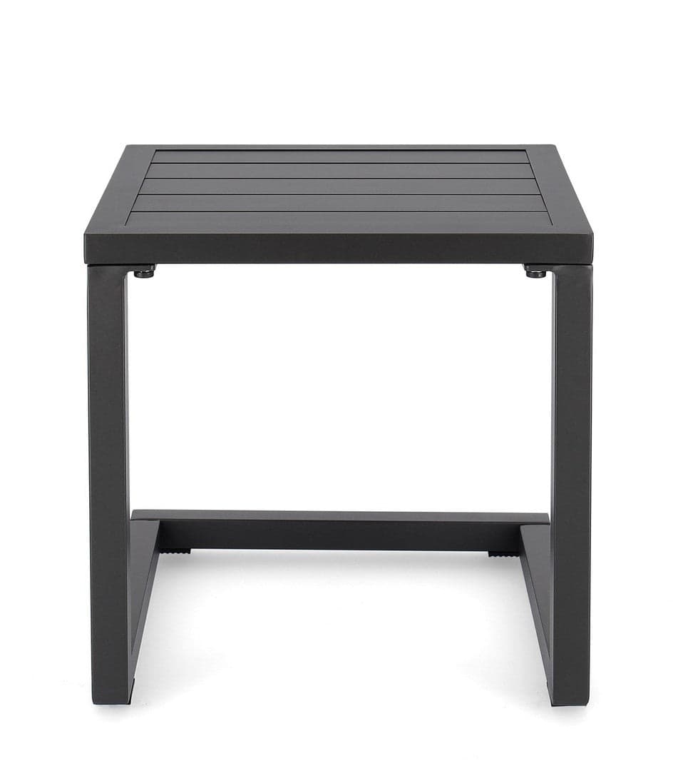 Tavolino da caffe "Hilde" per lettino da esterno e giardino 40 cm in alluminio in Tavoli standard Decor Space - Altamura, commercioVirtuoso.it