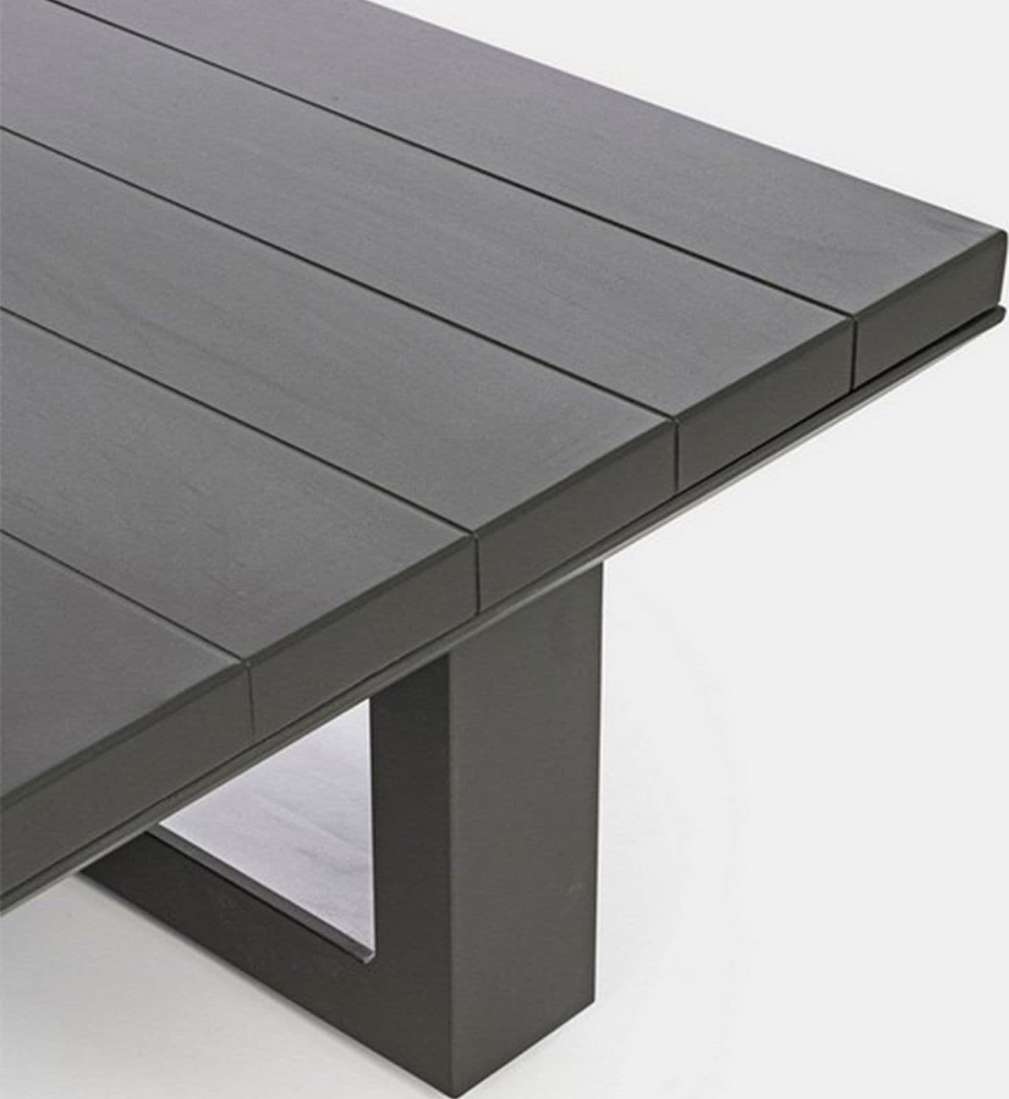 Salottino angolare da giardino "Konnor" in alluminio per giardino e veranda in Set di mobili Decor Space - Altamura, commercioVirtuoso.it