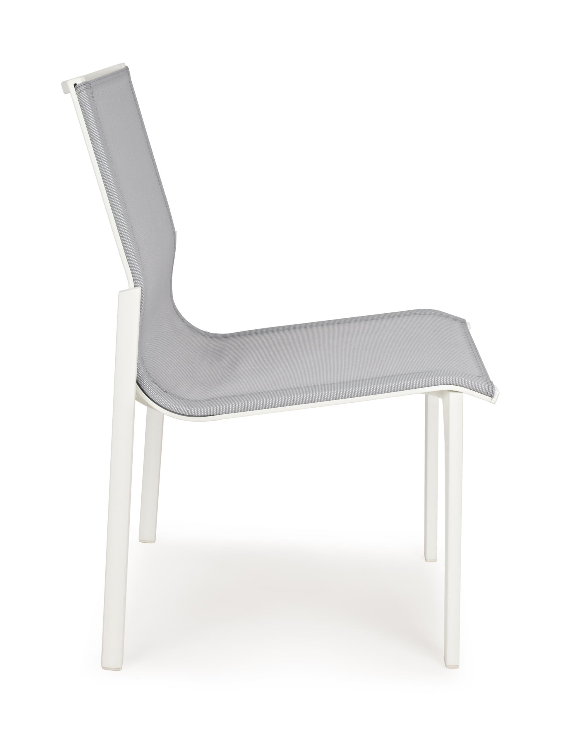 Sedia "atlantic" Struttura in Alluminio Verniciato E Texilene per Giardino E Veranda Giardino e giardinaggio/Arredamento da giardino e accessori/Sedie/Sedie per tavolo da giardino Decor Space - Altamura, Commerciovirtuoso.it