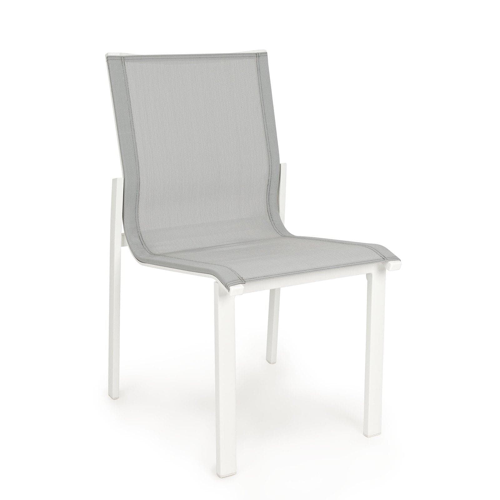 Sedia "atlantic" Struttura in Alluminio Verniciato E Texilene per Giardino E Veranda Giardino e giardinaggio/Arredamento da giardino e accessori/Sedie/Sedie per tavolo da giardino Decor Space - Altamura, Commerciovirtuoso.it