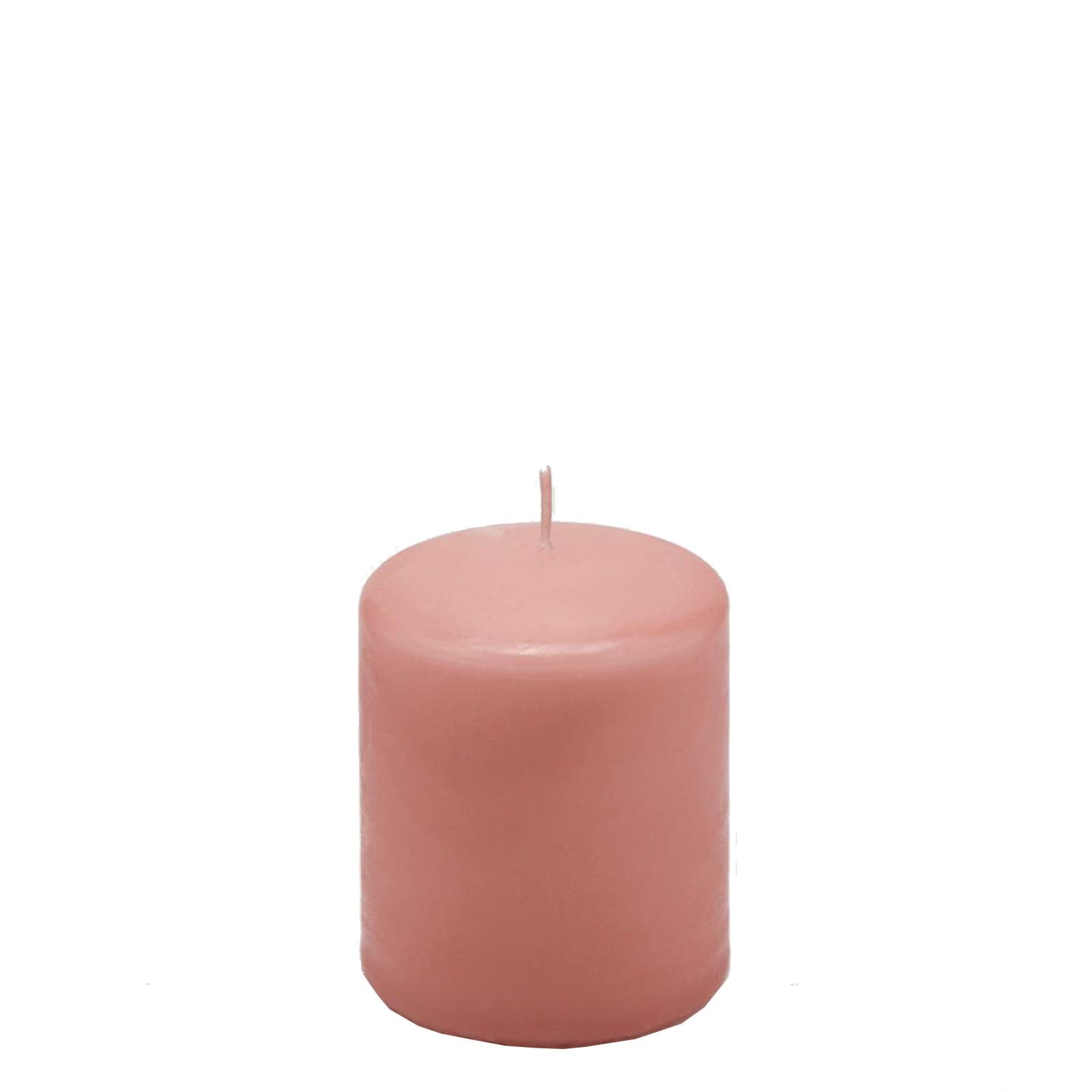 Candela classica cera moccolo decorazione luminosa per ambienti rosa antico Casa e cucina/Decorazioni per interni/Candele e portacandele/Candele/Candele a colonna Decor Space - Altamura, Commerciovirtuoso.it