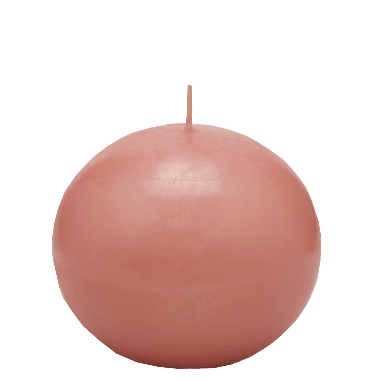 Candela classica cera moccolo decorazione luminosa per ambienti rosa antico in Candele a colonna Decor Space - Altamura, commercioVirtuoso.it