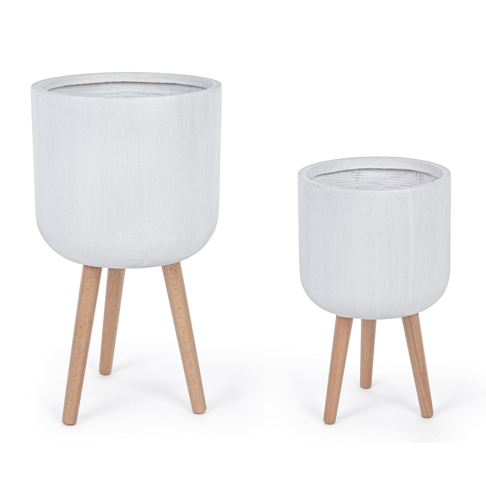 Set di 2 vasi "Modern To" moderni trepiedi portavaso da esterno ed interno in Vasi tradizionali Decor Space - Altamura, commercioVirtuoso.it
