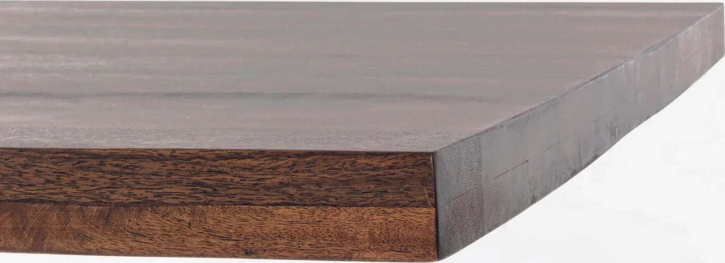 Tavolo Arnav rettangolare, con gambe, piano in legno di mango da 200 x 100 cm Casa e cucina/Arredamento/Sala da pranzo/Tavoli da sala da pranzo Decor Space - Altamura, Commerciovirtuoso.it