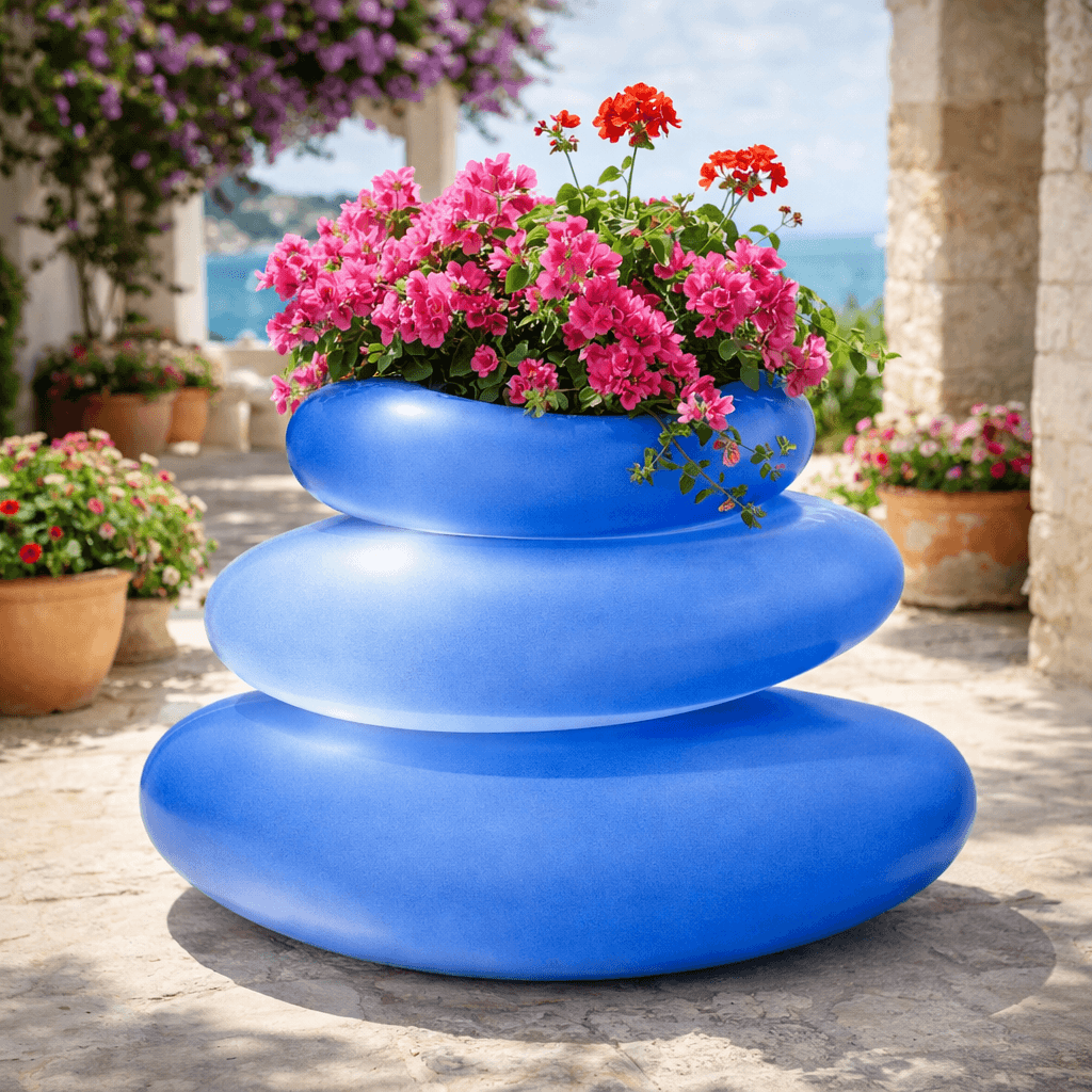 Lampada luminosa Eden Bright rotonda decorazione con led per esterno Made in Italy - 11