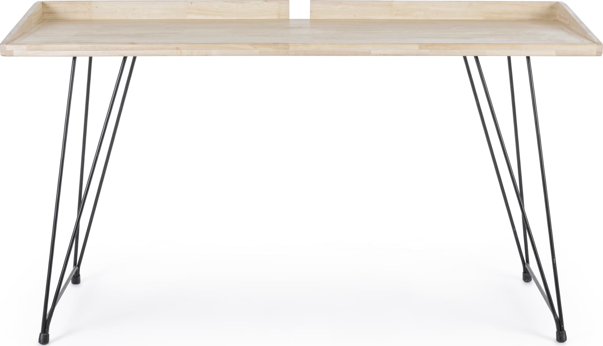 Scrivania Vintage "District" da ufficio e cameretta porta pc in legno naturale 142 cm in Postazioni di lavoro per computer Decor Space - Altamura, commercioVirtuoso.it