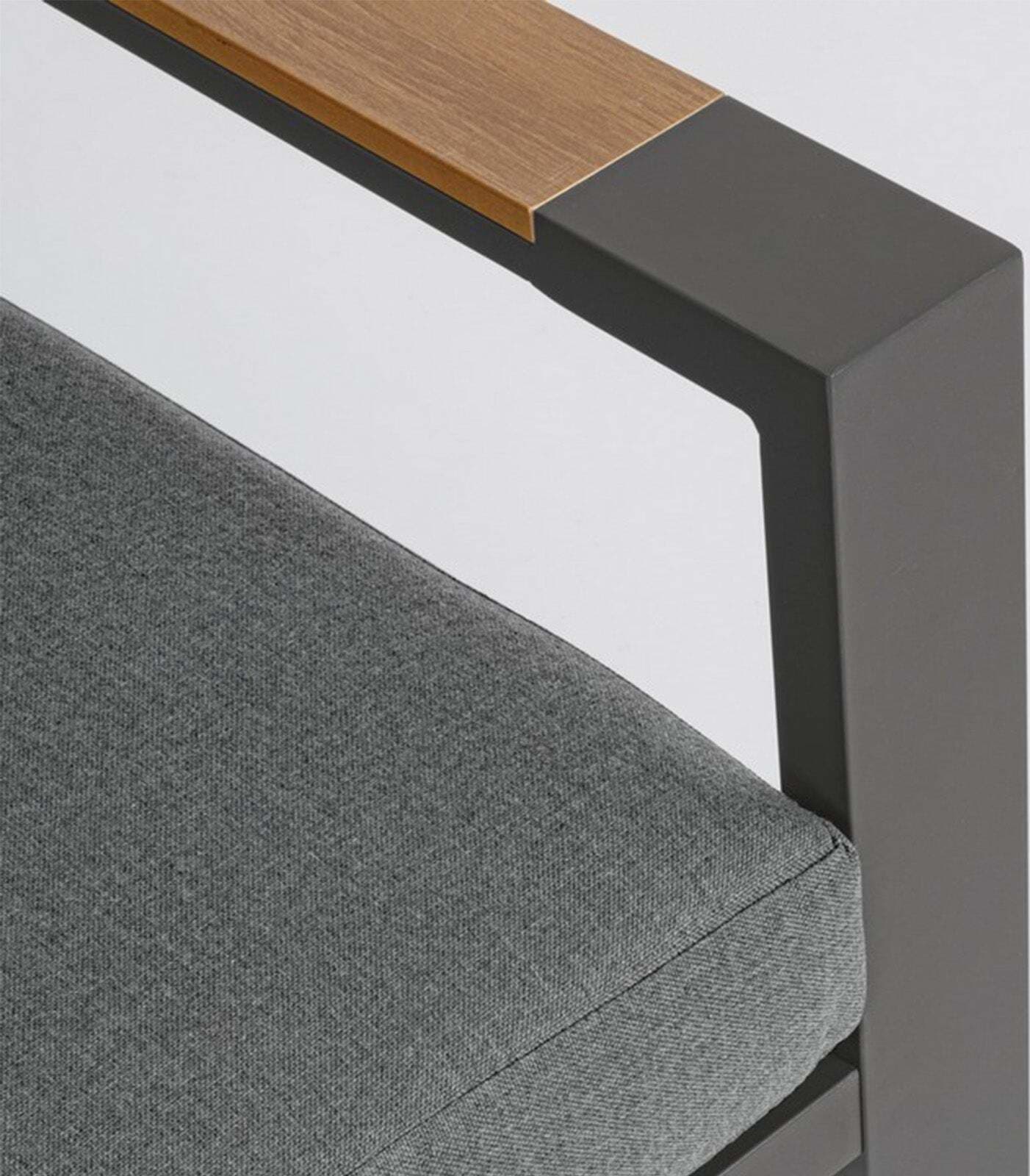 Salottino moderno ''Einar'' in alluminio e polywood da giardino e veranda Giardino e giardinaggio/Arredamento da giardino e accessori/Set di mobili Decor Space - Altamura, Commerciovirtuoso.it