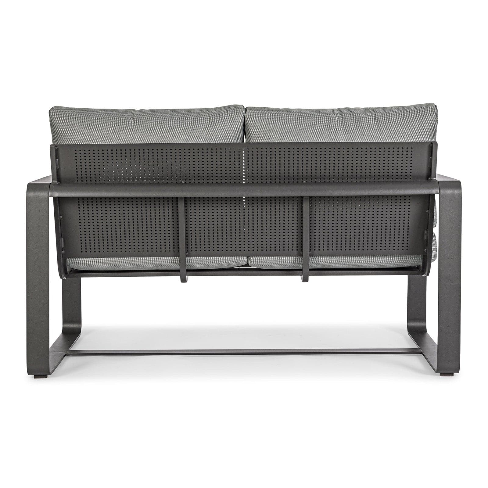Divano "Merrigan" in alluminio verniciato a polvere da giardino e veranda - 25