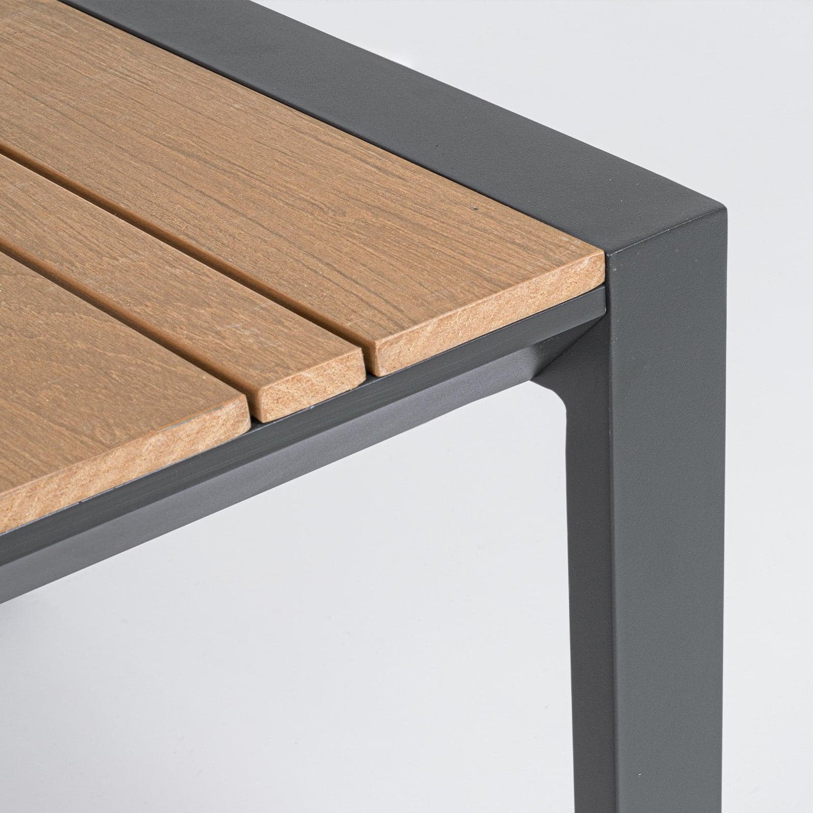 Salottino moderno "Ernst" in alluminio e polywood da giardino e veranda in Set di mobili Decor Space - Altamura, commercioVirtuoso.it