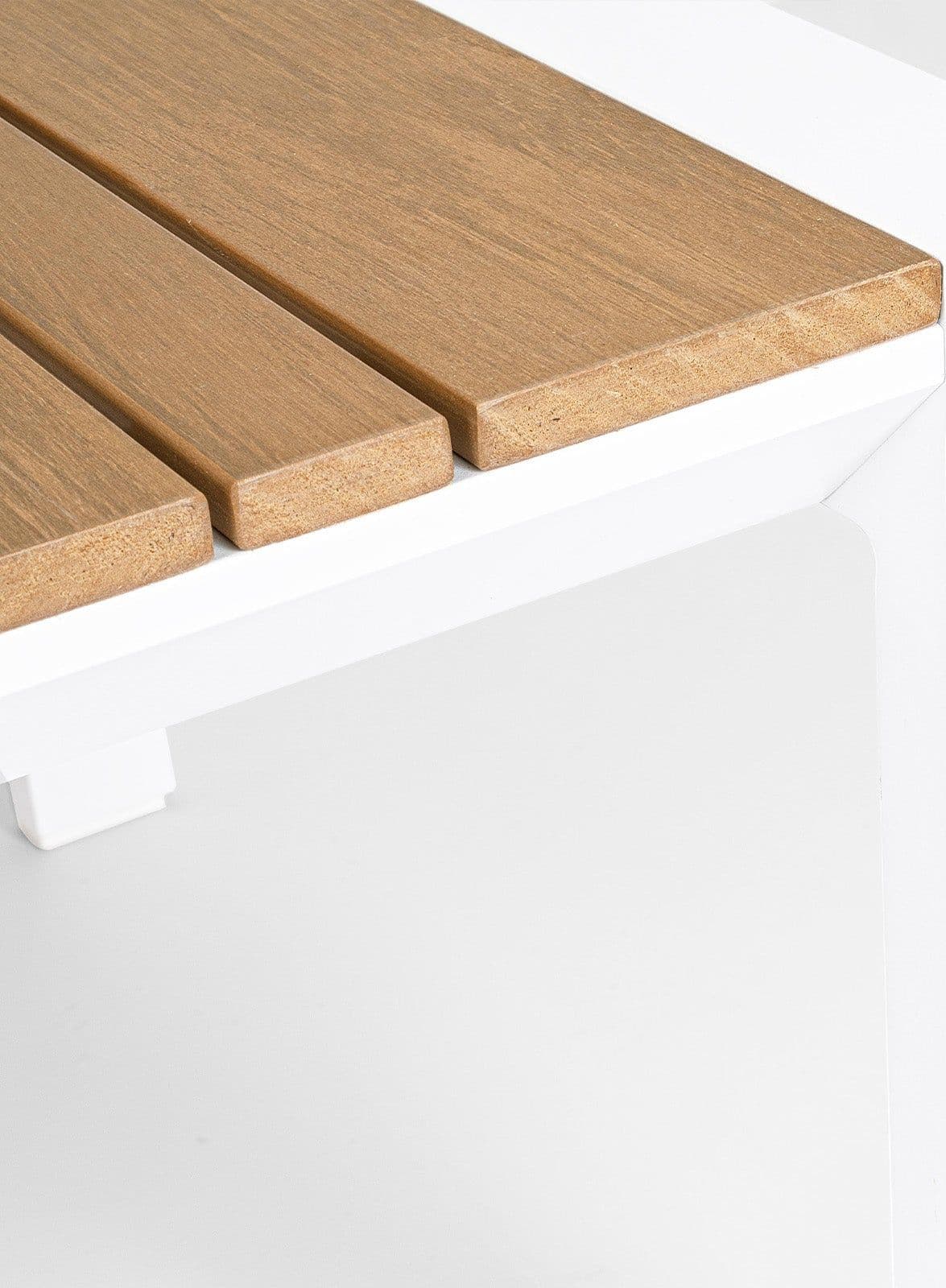 Salottino moderno "Ernst" in alluminio e polywood da giardino e veranda in Set di mobili Decor Space - Altamura, commercioVirtuoso.it