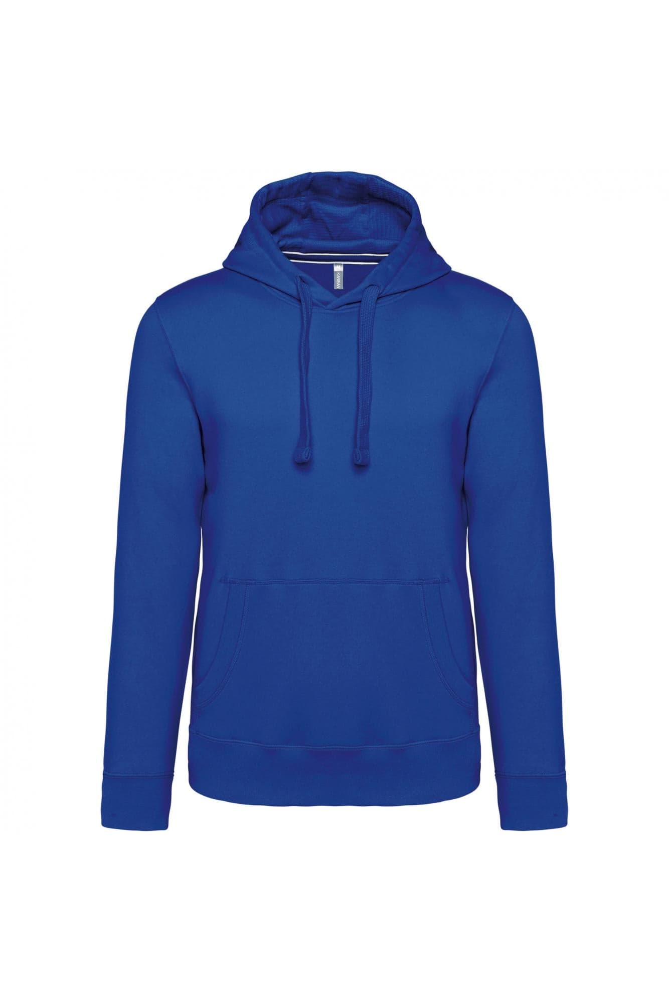 Felpa Premium Royal Azzurro Felpa Unisex con Cappuccio Tascone Marsupio - 2