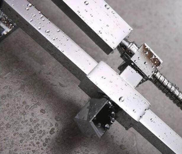 Colonna Doccia Termostatica Con Soffione e Asta Saliscendi - 2