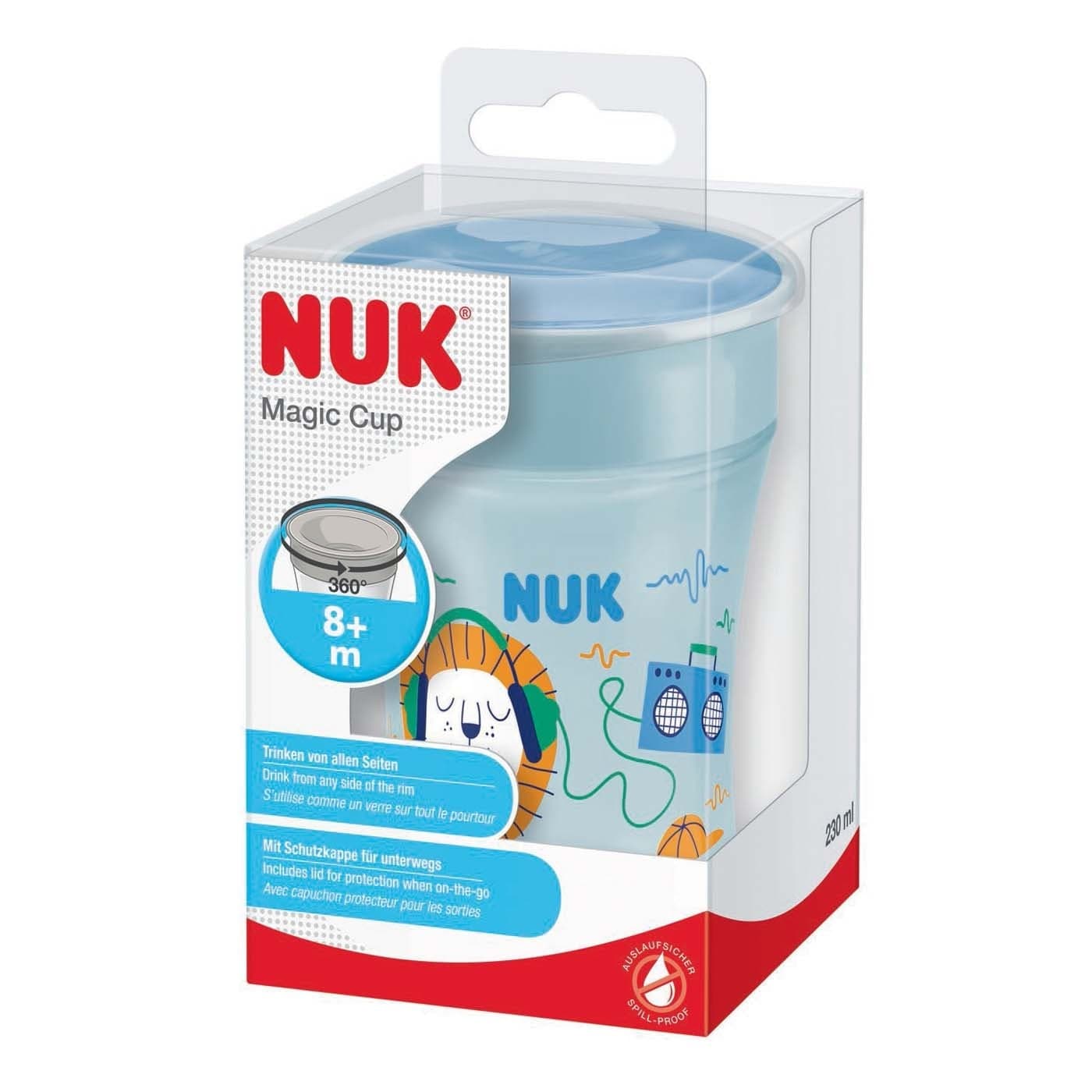 TAZZA MAGIC CUP NUK 230ml Leone - 2