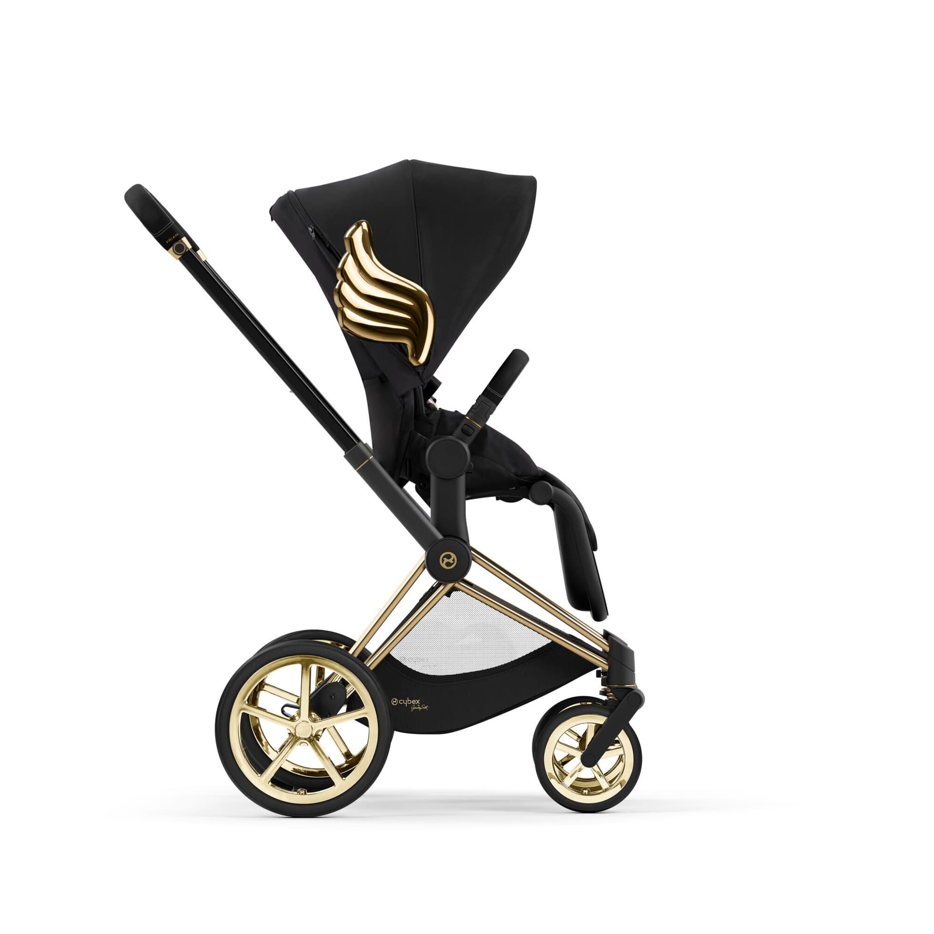 Passeggino Cybex Platinum Priam 4 Wings by Jeremy Scott Black Prima infanzia/Passeggini carrozzine e accessori/Passeggini e carrozzine/Passeggini leggeri La Casa Del Bebè - Napoli, Commerciovirtuoso.it
