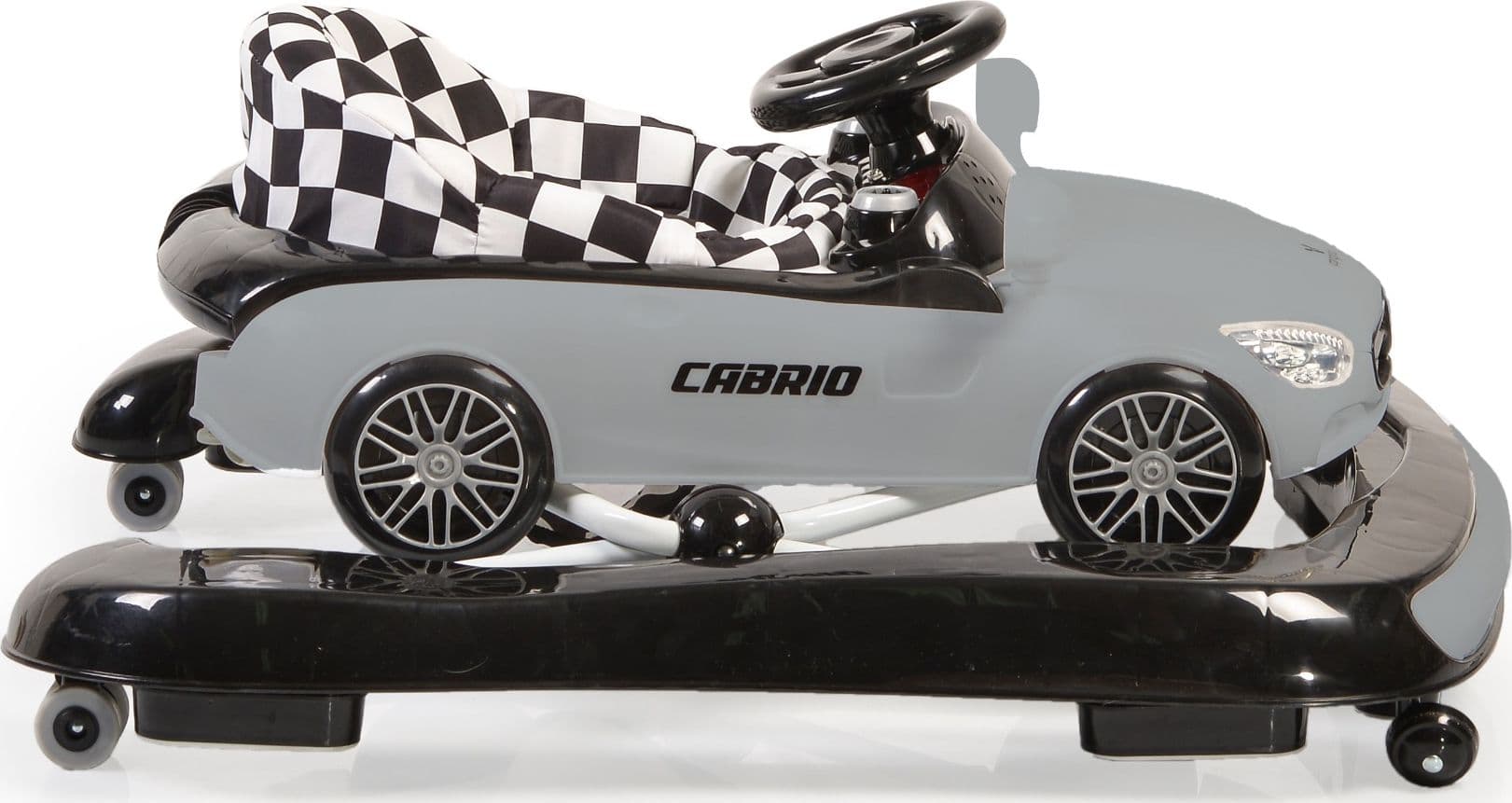 Girello 2 in 1 Cangaroo Cabrio Grey - 2
