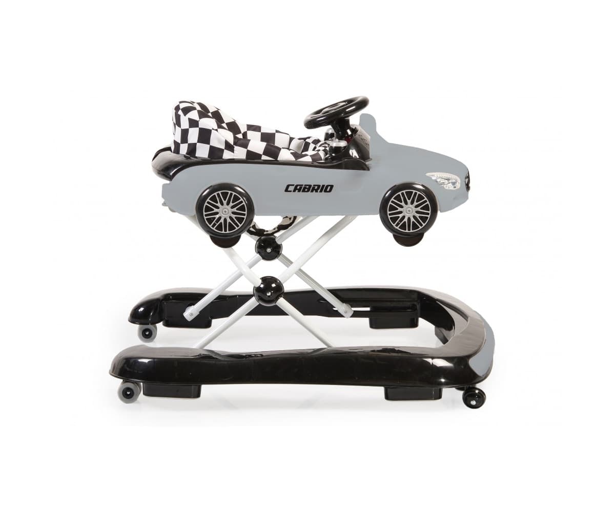 Girello 2 in 1 Cangaroo Cabrio Grey - 3