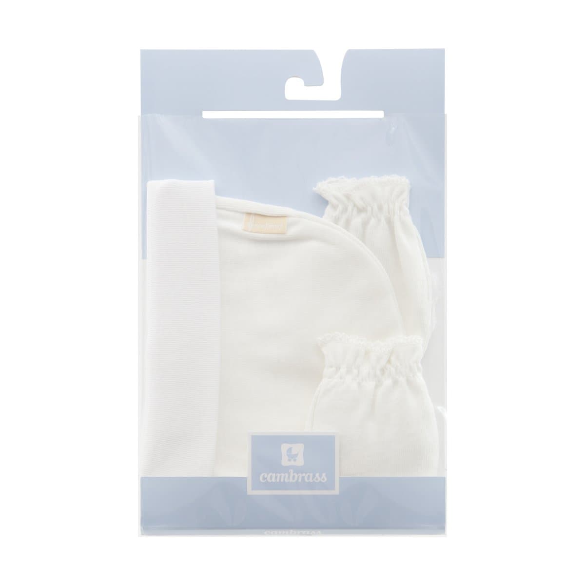 Berretto & Guanti Liso Beige Cambrass - 2