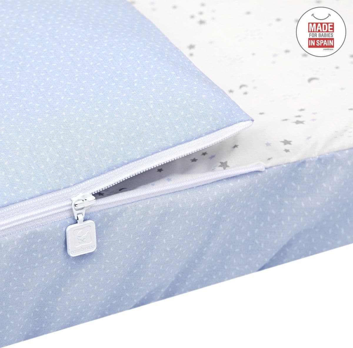 Sacca Piumone Culla Cambrass I/V Sky Azzurro - 6