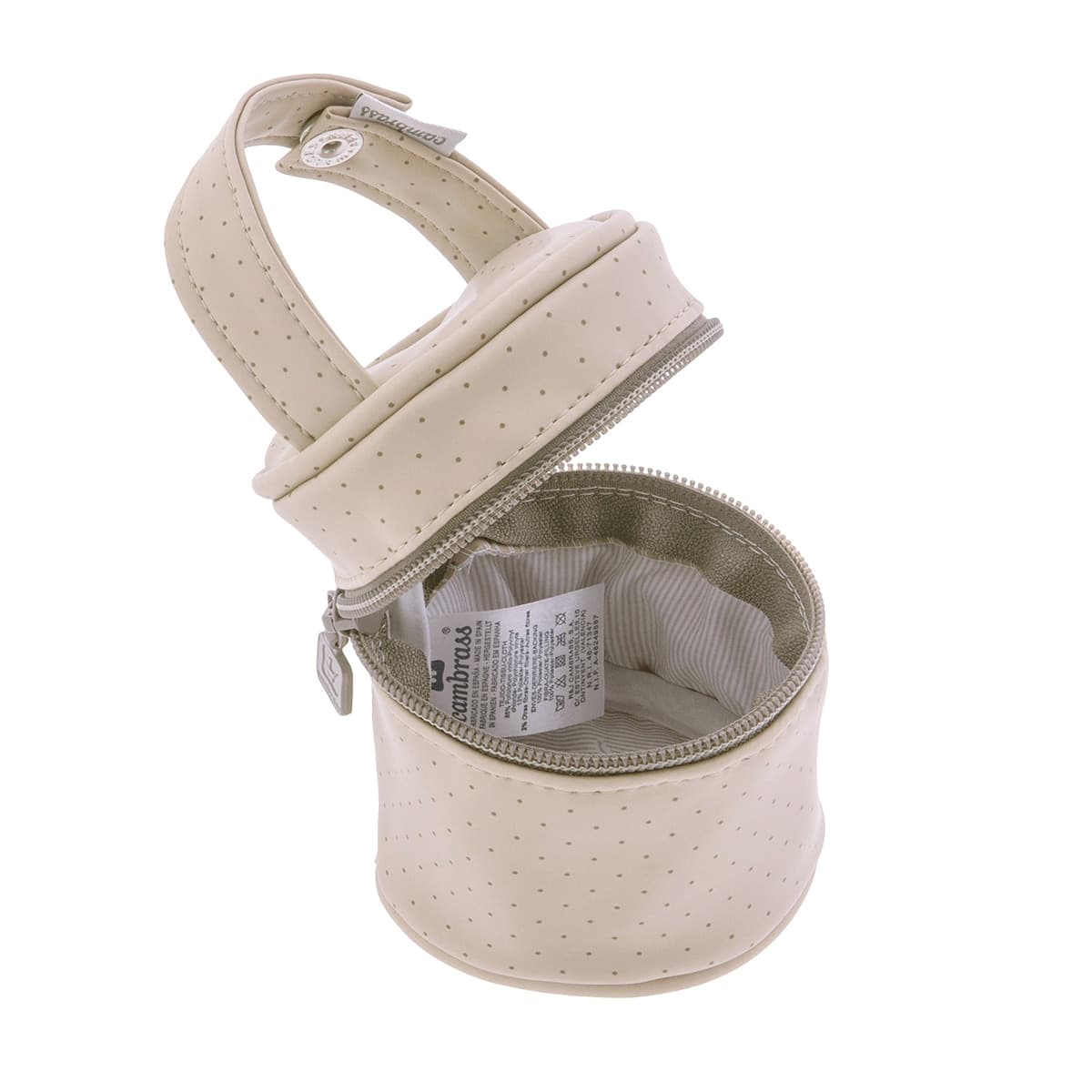 Porta Succhietto Cambrass Ale Camel 8.5X8.5X11 Cm - 5