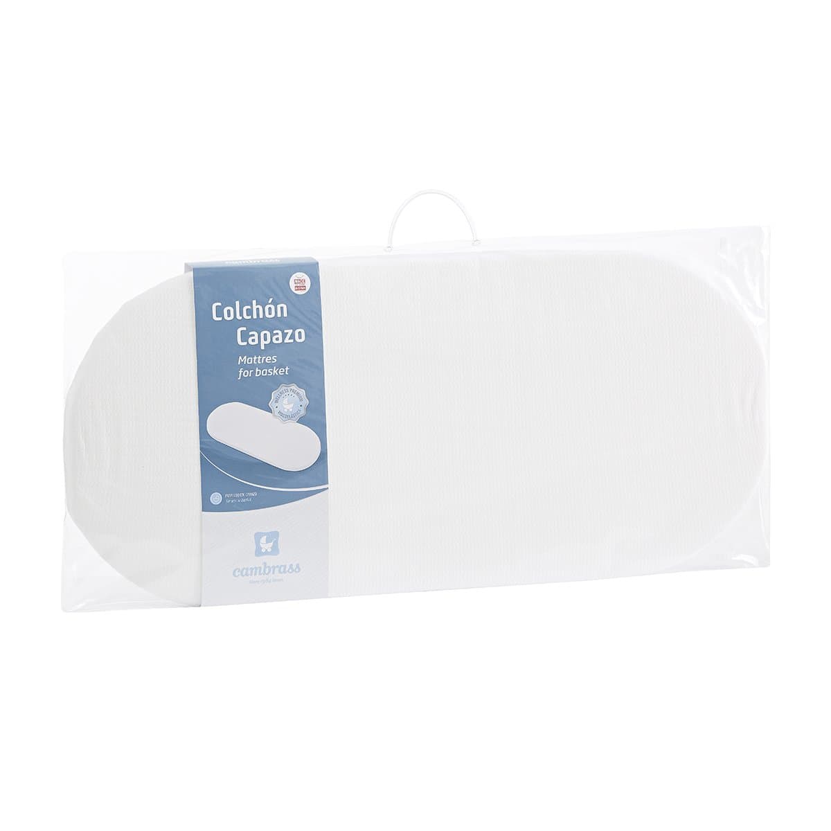 Materasso  Navicella  Premium 35.5X79.5X2.5 Cm Bianco Cambrass - 6