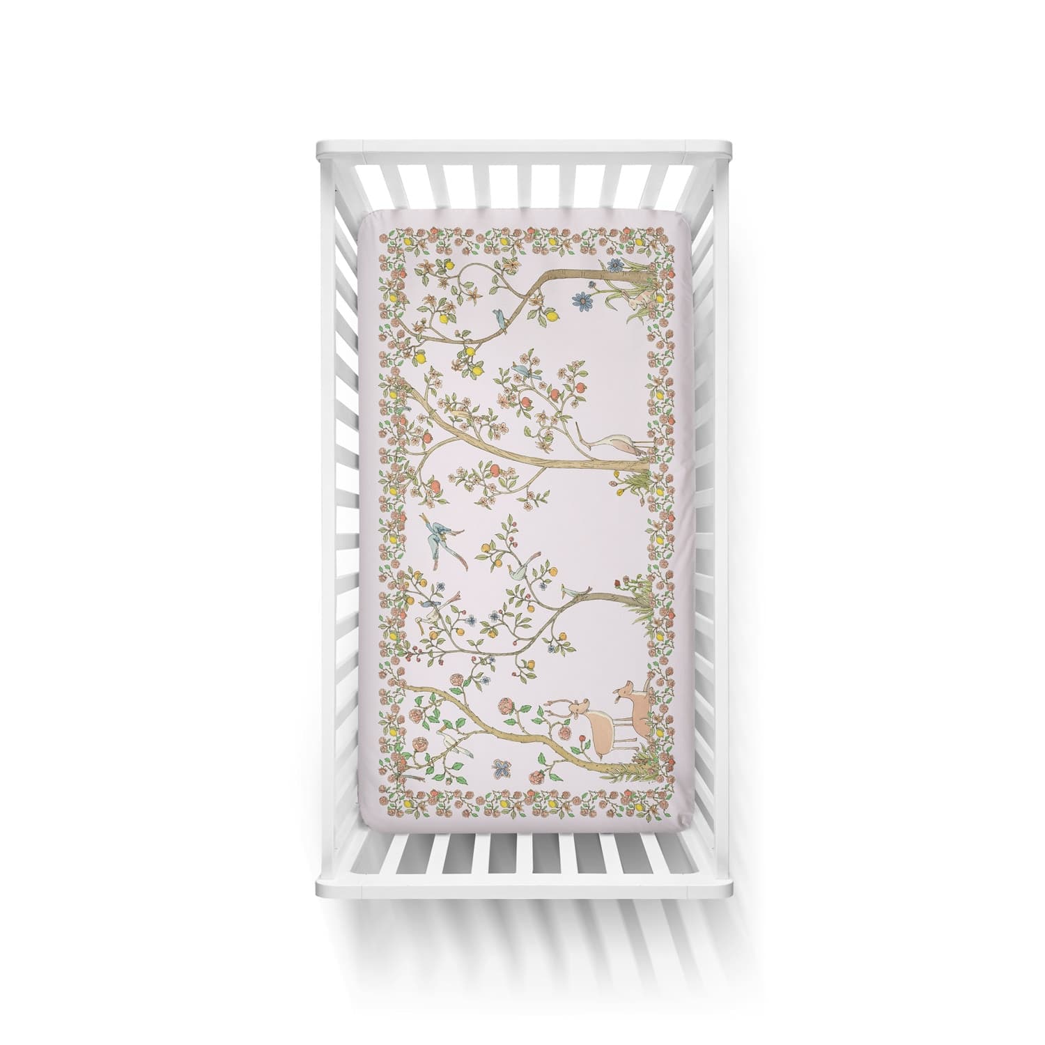 Lenzuolo con Angoli Atelier Choux In Bloom Pink